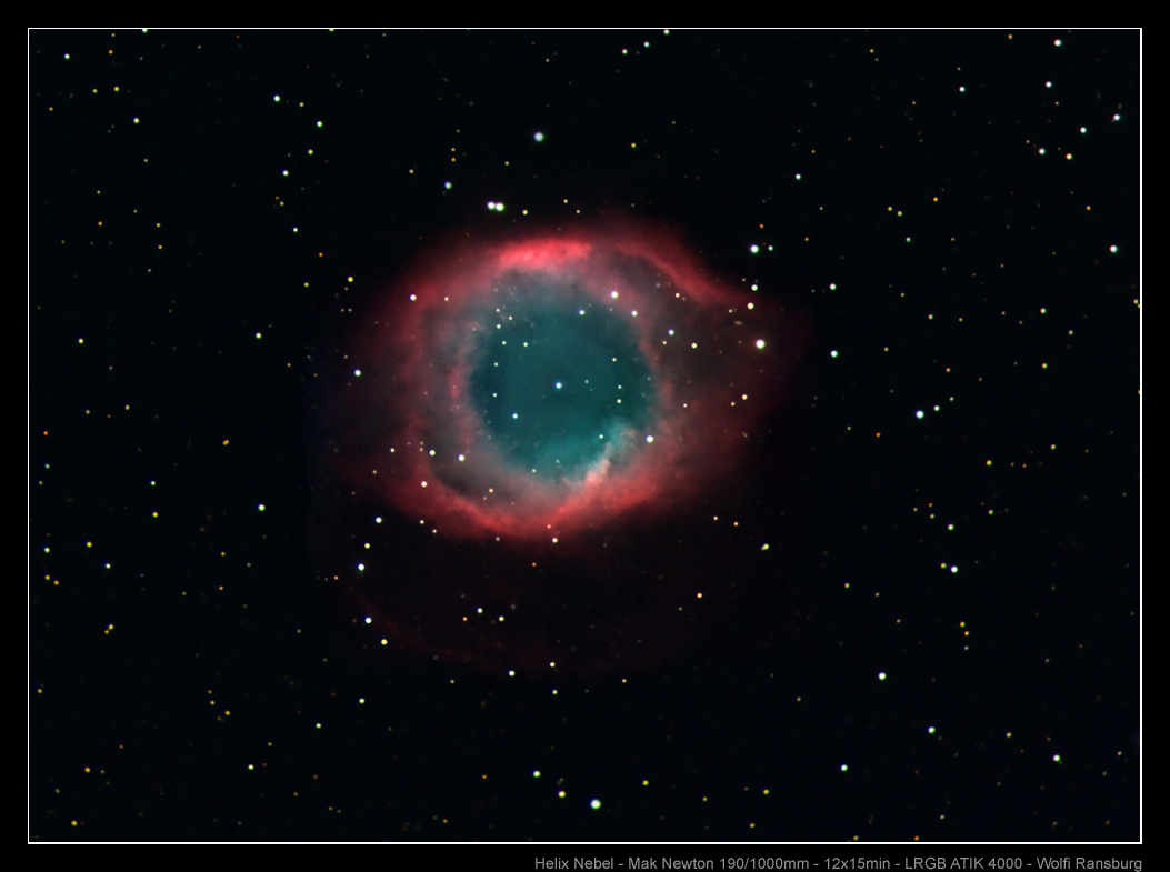 Helix Nebula taken Using the Explorer-190MN