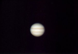 Photo taken through Sky-Watcher 2001PEQ5 (Explorer-200), 6.3mm Plossl, 2X Barlow, 400 ISO Kodak film, 1 second.
